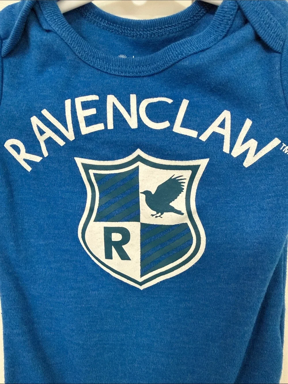 Warner Bros. Ravenclaw Blue Baby One-Piece